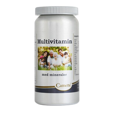 丹麦进口camette复合维生素片