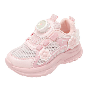 回力童鞋女童透气运动鞋2026春夏新款儿童轻便跑步鞋女孩休闲网鞋