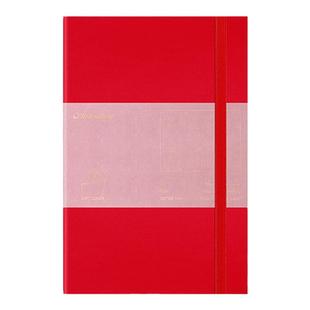 Amemory软面 B6高颜值带页码随身手帐本A7便携笔记本子点阵横线空白记事本A5软皮会议记录日记本企业礼品定制