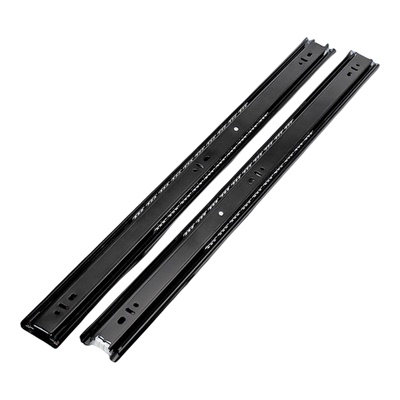 加长加厚一米重型阻尼滑轨三节轨