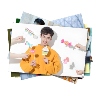 高清相片打印照片冲洗拍立得定制冲洗5寸6寸7寸8寸12寸相片过塑封