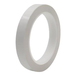 白色玛拉胶带无痕单面麦拉胶纸绝缘马达电池线圈变压器胶带乳白色胶纸PET耐高温绝缘宽度任意定制66米长胶布