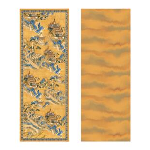 爱奇葩 原创花萝披肩五云楼阁香云纱披肩外搭丝巾女2024新款