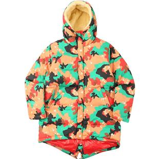 DEVIL NUT潮牌恶魔情侣保暖羽绒服流感撞色外套瑞士迷彩-当季 AET
