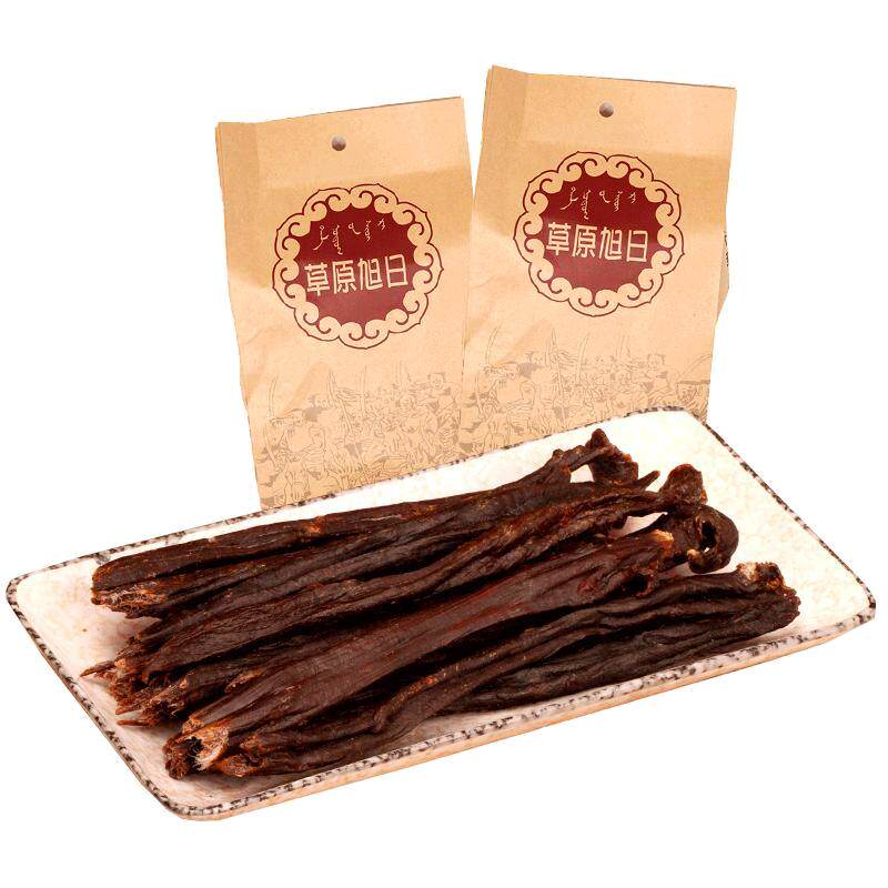 内蒙古超干牛肉干草原旭日200g