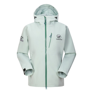 【熊猫LT】明星同款烟雾青三防户外冲锋衣防风防雨徒步爬山保温服
