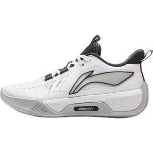 李宁童鞋篮球鞋男大童天影1-V2夏季版减震轻量高回弹反光低帮童鞋