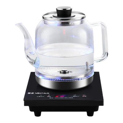 金正烧水壶玻璃1.5升蓝光烧水