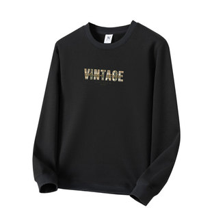 男款卫衣加绒加厚秋冬新款胖子肥佬加肥加大运动休闲宽松保暖上衣