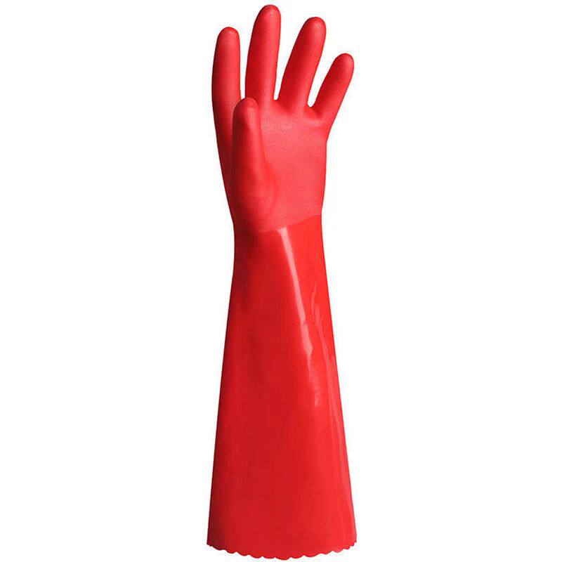 洗碗手套加绒加厚保暖款男女厨房耐用橡胶乳胶皮洗衣加长手套家务