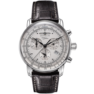 齐博林德国进口多功能手表男时尚轻商务石英表复古腕表新年礼物