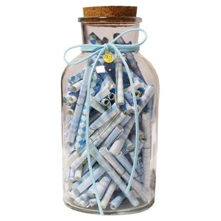 许愿玻璃瓶可收纳纸条祝福表白情书适合情侣学生毕业留念纪念礼物