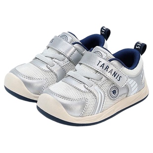 泰兰尼斯银系列宝宝学步鞋春季男孩软底包头防踢婴幼儿机能鞋女宝