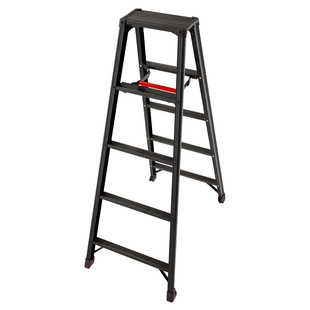 HASEGAWA日本长谷川铝合金人字梯家用折叠工程梯子双侧梯加宽踏板