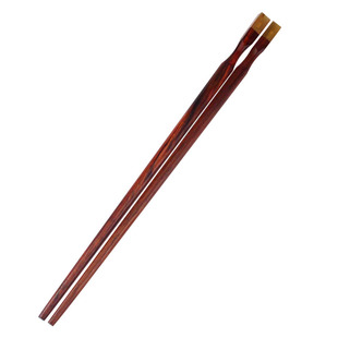漂亮的筷子美人腰红酸枝牛角无蜡无漆红木耐用家用经济可定制刻字