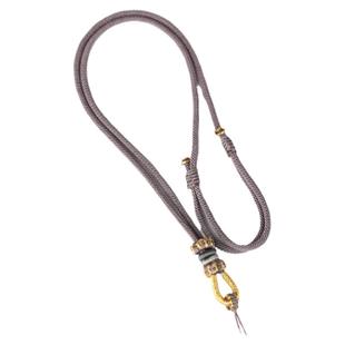 初岚平安扣吊坠挂绳挂脖玉坠挂绳玉佩绳男女手工编织编绳项链绳子