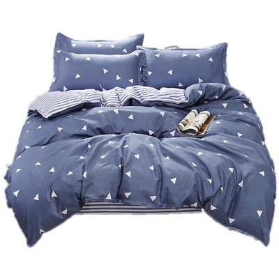 大学生宿舍床单人三件套床上用品被褥全套一整套被套被子四件套六