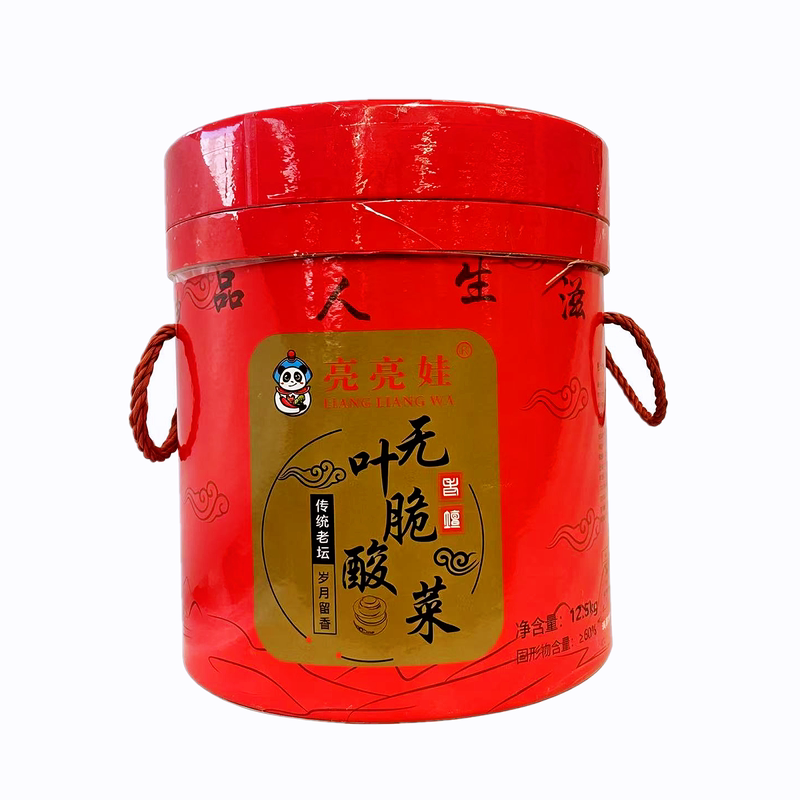 亮亮娃无叶脆酸菜鱼酸菜12.5kg四川老坛泡青菜酸菜鱼泡菜酸菜帮