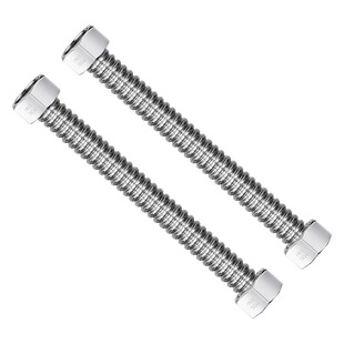 加厚4分304不锈钢波纹管热水器马桶进出水管冷热高压防爆金属软管