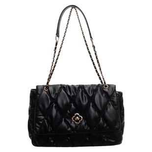 菱格链条包包女式2025新款潮流行高级感百搭单肩包大容量通勤大包