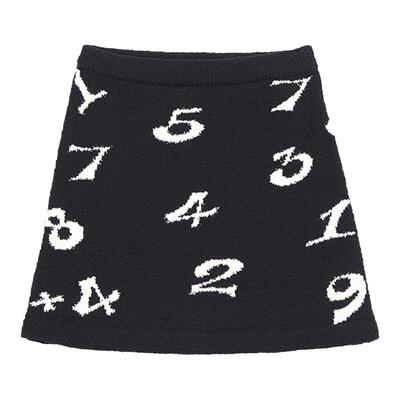 QURRASCHORD短裙A字软糯肌理