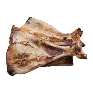 手工自制风干羊扇骨泰迪金毛法斗小中大型犬磨牙棒耐啃补钙羊骨头