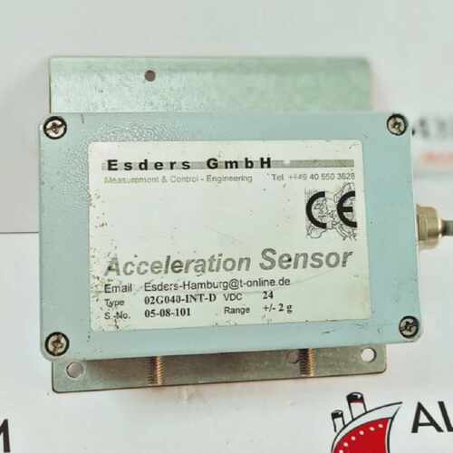 ESDERS GMBH 02G040?INT-D ACCELERATION SENSOR  (FAST SHIP BY