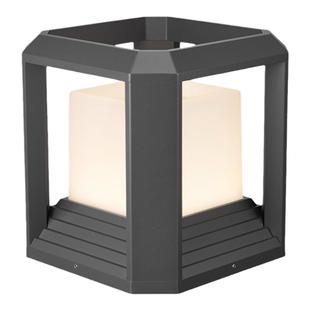 德国柏曼庭院柱头灯 防水别墅花园围墙接电led门柱灯户外照明灯具