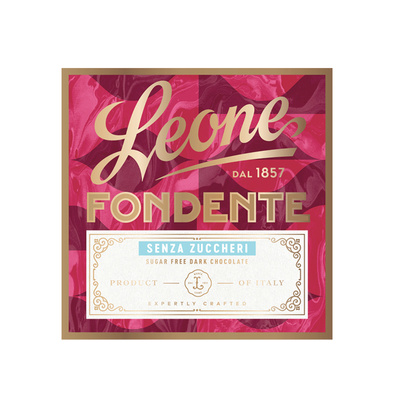 Leone蕾欧娜黑巧克排块意大利产