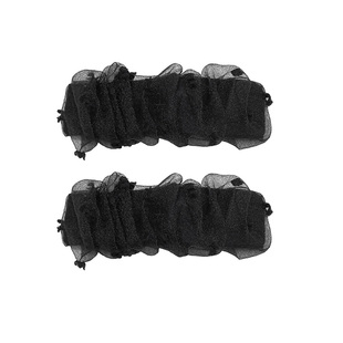 黑色蕾丝对夹掰掰夹碎发夹侧边bb夹刘海前额头饰小卡子女士高级感