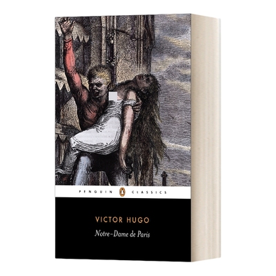 英文原版 Notre Dame of Paris巴黎圣母院 历史爱情罗曼史言情小说经典文学书籍