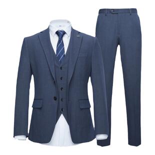 HLA/海澜之家轻商务正装西服套装26春秋季新款格纹套西结婚新郎男