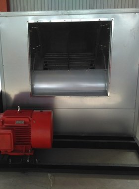 厂家直供离心式消防排烟风机箱低噪音柜式离心风机箱HTFC风机箱