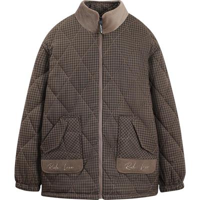 单件上衣冬季男士纯棉夹棉袄睡衣