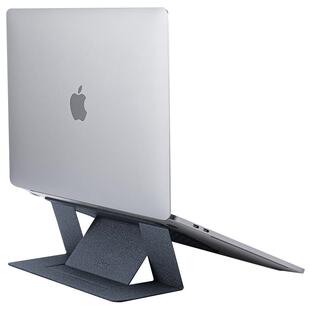 适用MacBookPro MOFT笔记本电脑支架桌面增高散热架隐形便携支架粘贴式