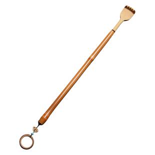 手工镜面特精磨实心竹痒痒挠玉竹不求人 中式茶玩 竹制痒扒茶道具