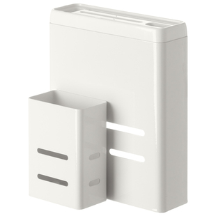 懒角落厨房置物架家用壁挂式免打孔筷子筒刀架菜刀架刀具收纳架