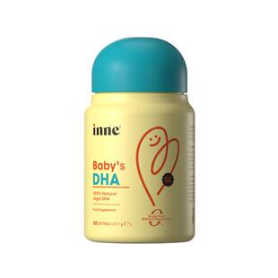 inne因你婴幼儿专用DHA宝宝儿童0岁可吃dha海藻油非鱼肝油 30粒