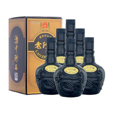 珍酒53度老珍酒酱香白酒500ml*6