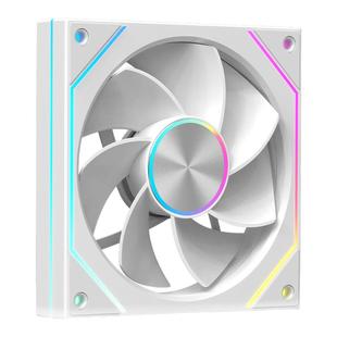 亿科贝拉棱镜7PROEVO机箱风扇CD纹星环呼吸灯PWM神光同步ARGB风扇