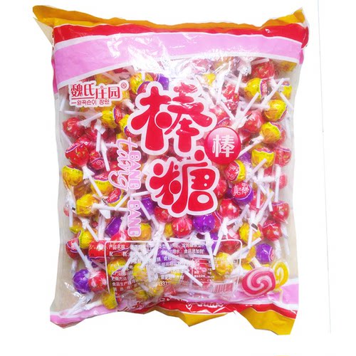 棒棒糖混色整箱批30斤散装约1200颗六一儿童结婚糖果礼物小零食