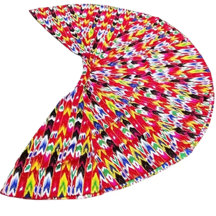 新疆民族舞蹈服装艾德莱斯红色蓝色黑色黄色玫红色黄蓝色麦西莱依