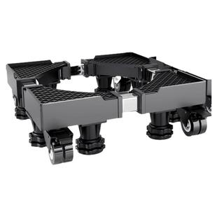 洗衣机底座架可移动滚筒洗衣机通用底座垫高可调节支架脚垫置物架