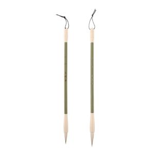 玉晖斋千山暮雪狼羊兼毫楷篆书行楷中楷大号专用成人初学书法毛笔