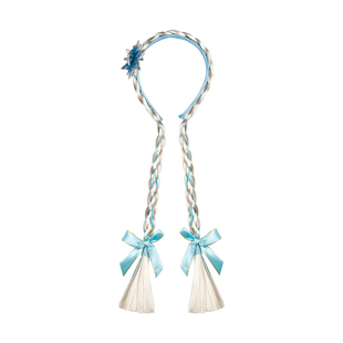 冰雪奇缘假发辫子头饰皇冠发箍儿童女孩假发公主发饰头箍发卡