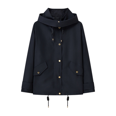 Scofield女装休闲连帽抽绳外套