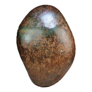 新疆和田玉115.5克天然僵皮青玉籽玉原籽沙枣青籽料原石玉石把件