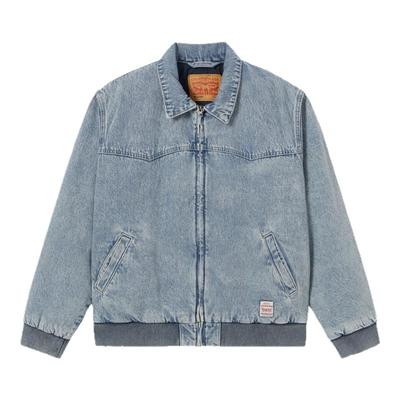 李维斯工装男士复古牛仔夹克外套