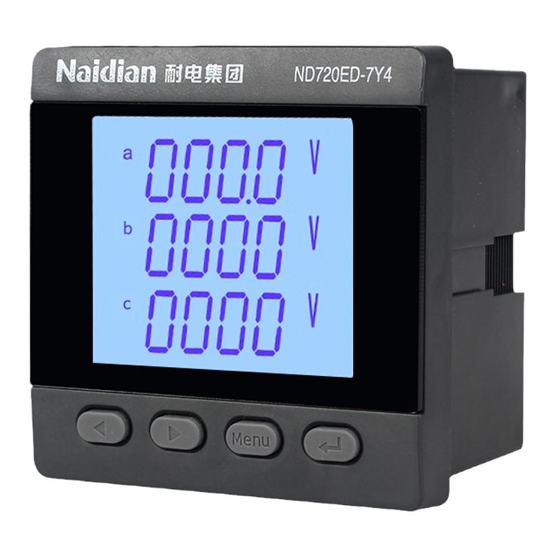 多功能电力仪表液晶数显380V