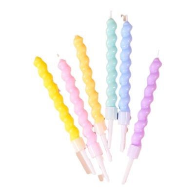 蛋糕装饰蜡烛插件韩系ins复古小熊爱心笑脸小花HBD生日烘焙摆件